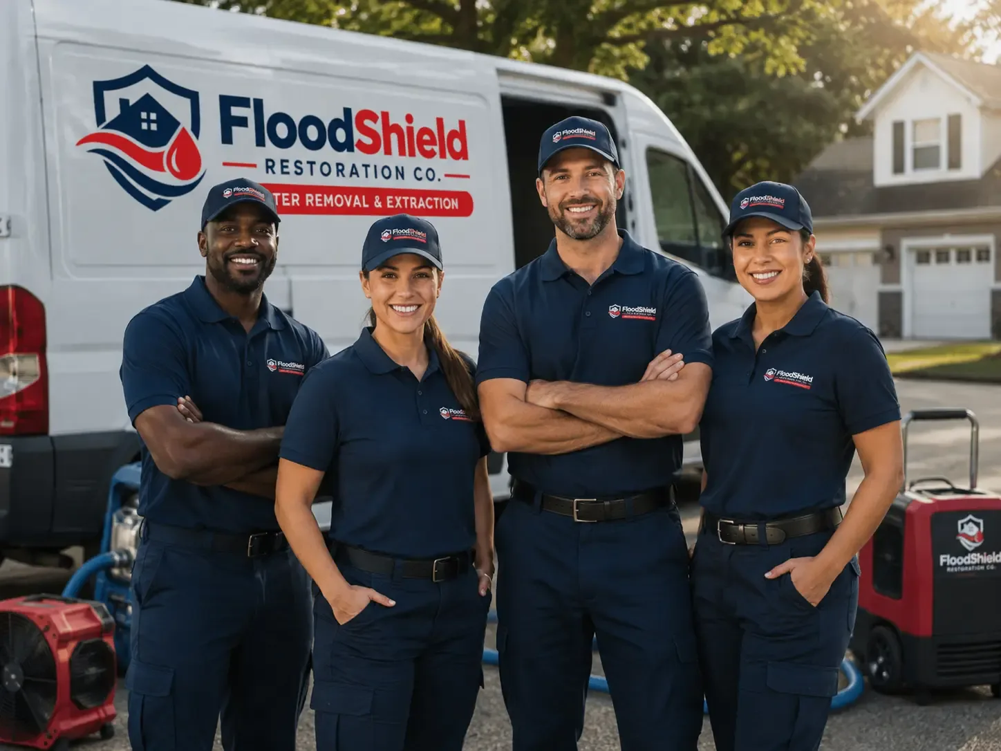 Flood Damage Restoration company in Church Road, VA